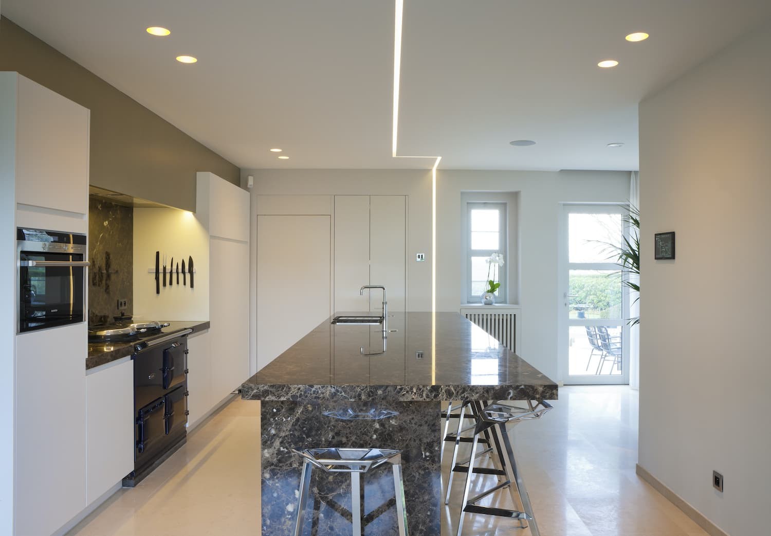 Een foto van het werk uitgevoerd door ABC - Domotica in Project CS