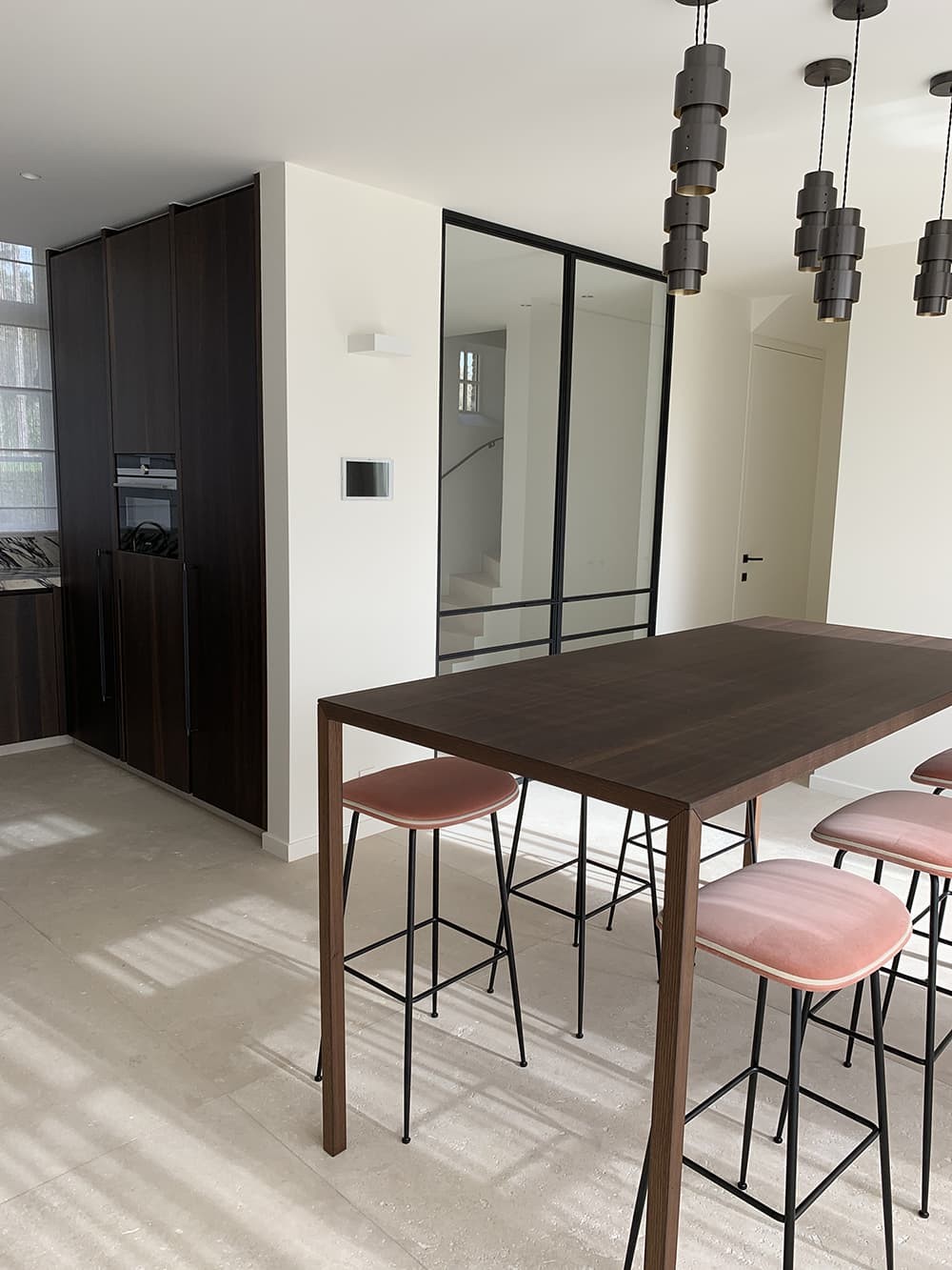 Een foto van het werk uitgevoerd door ABC - Domotica in Project DHG