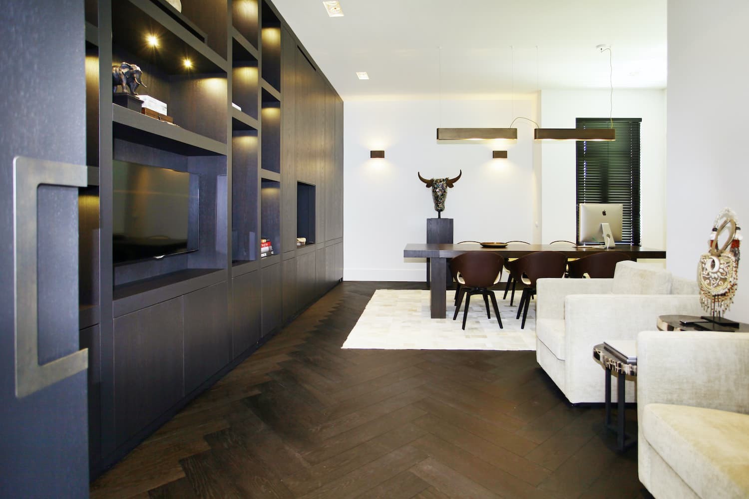 Een foto van het werk uitgevoerd door ABC - Domotica in Project VR